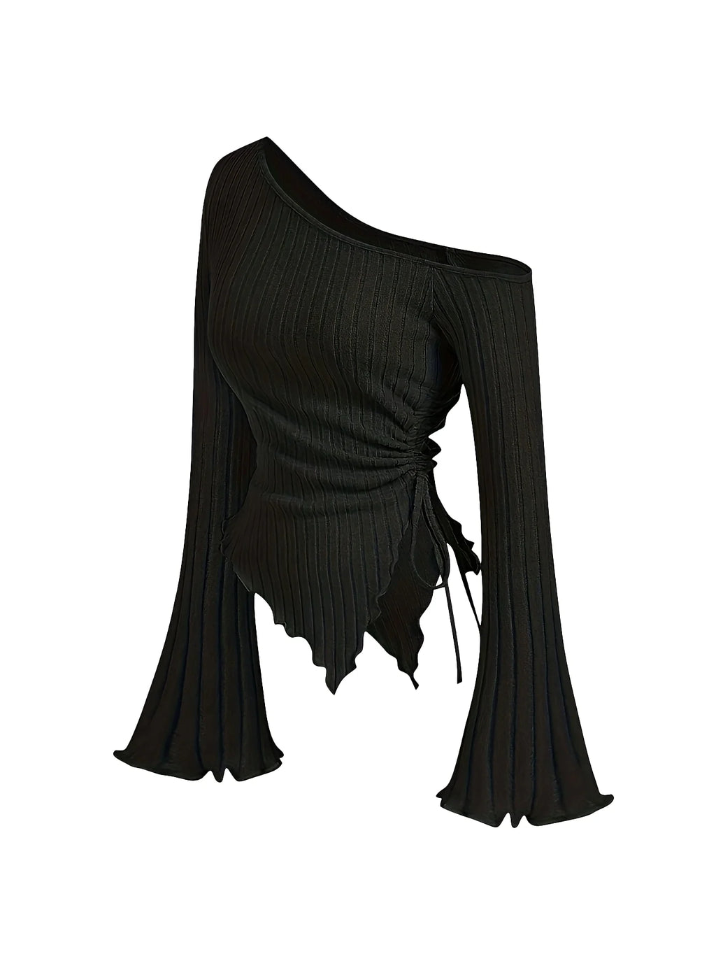 Asymmetrical Off-Shoulder Top