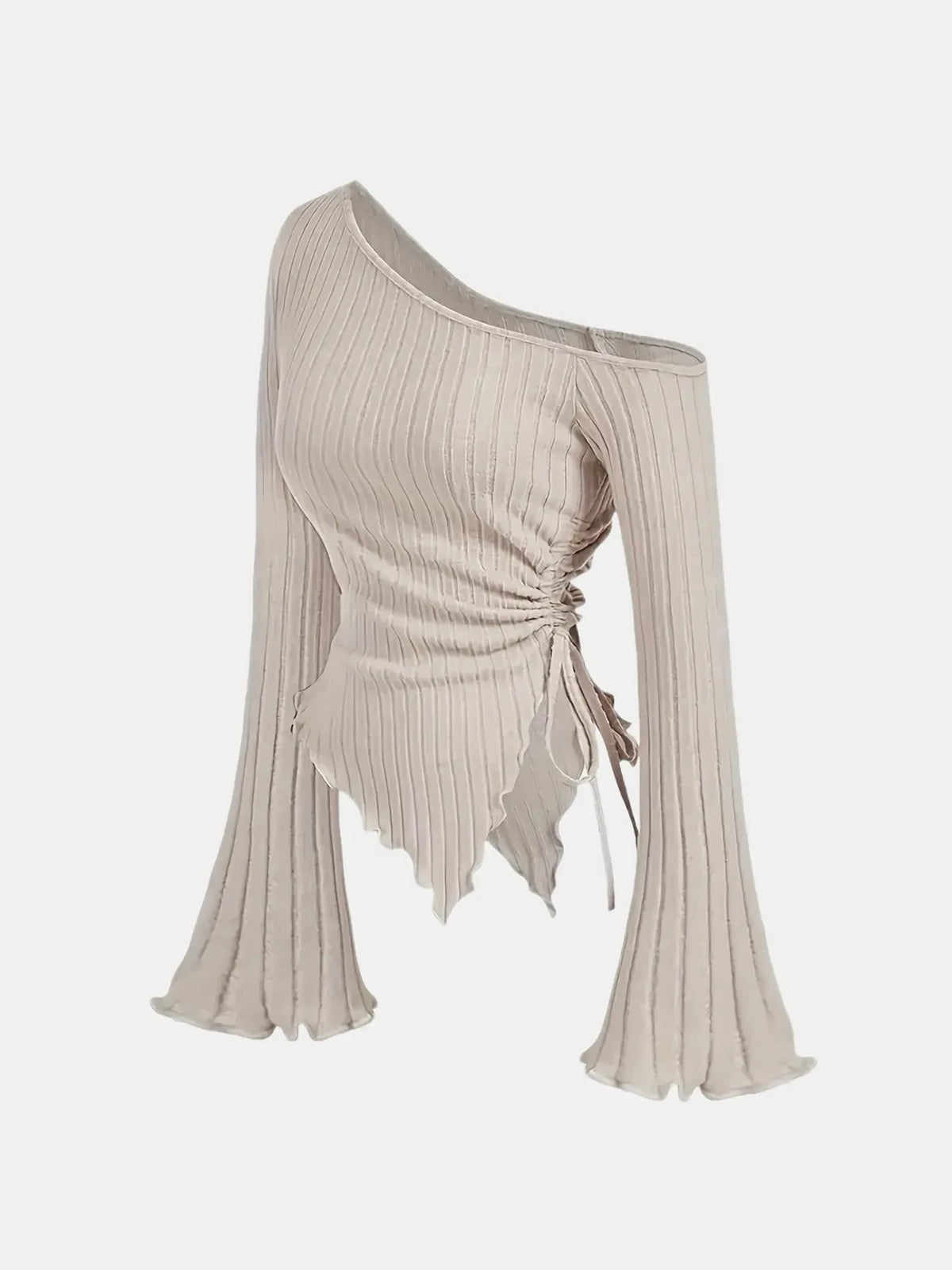 Asymmetrical Off-Shoulder Top
