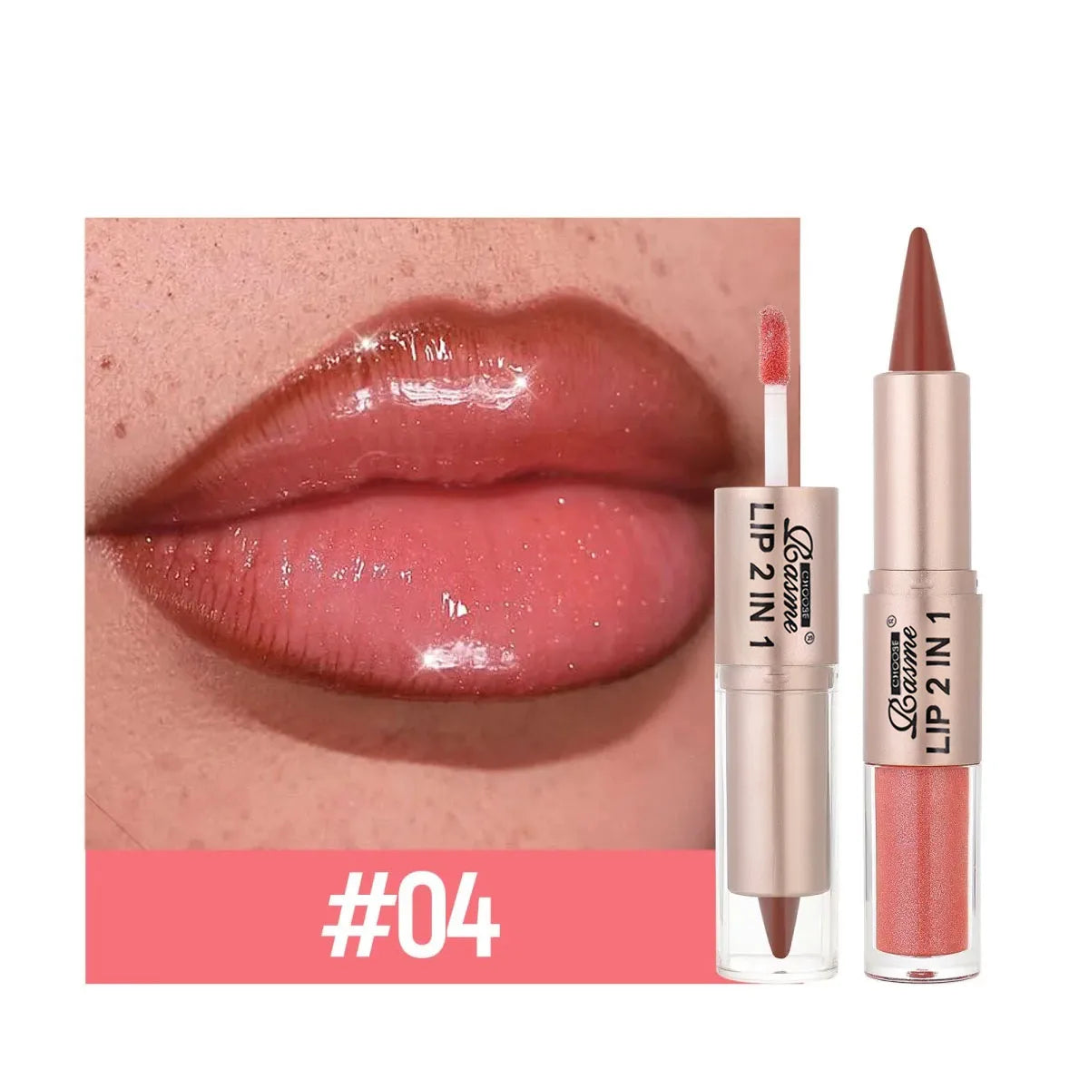 2-in-1 Gradient Lip Liner & Mirror Gloss