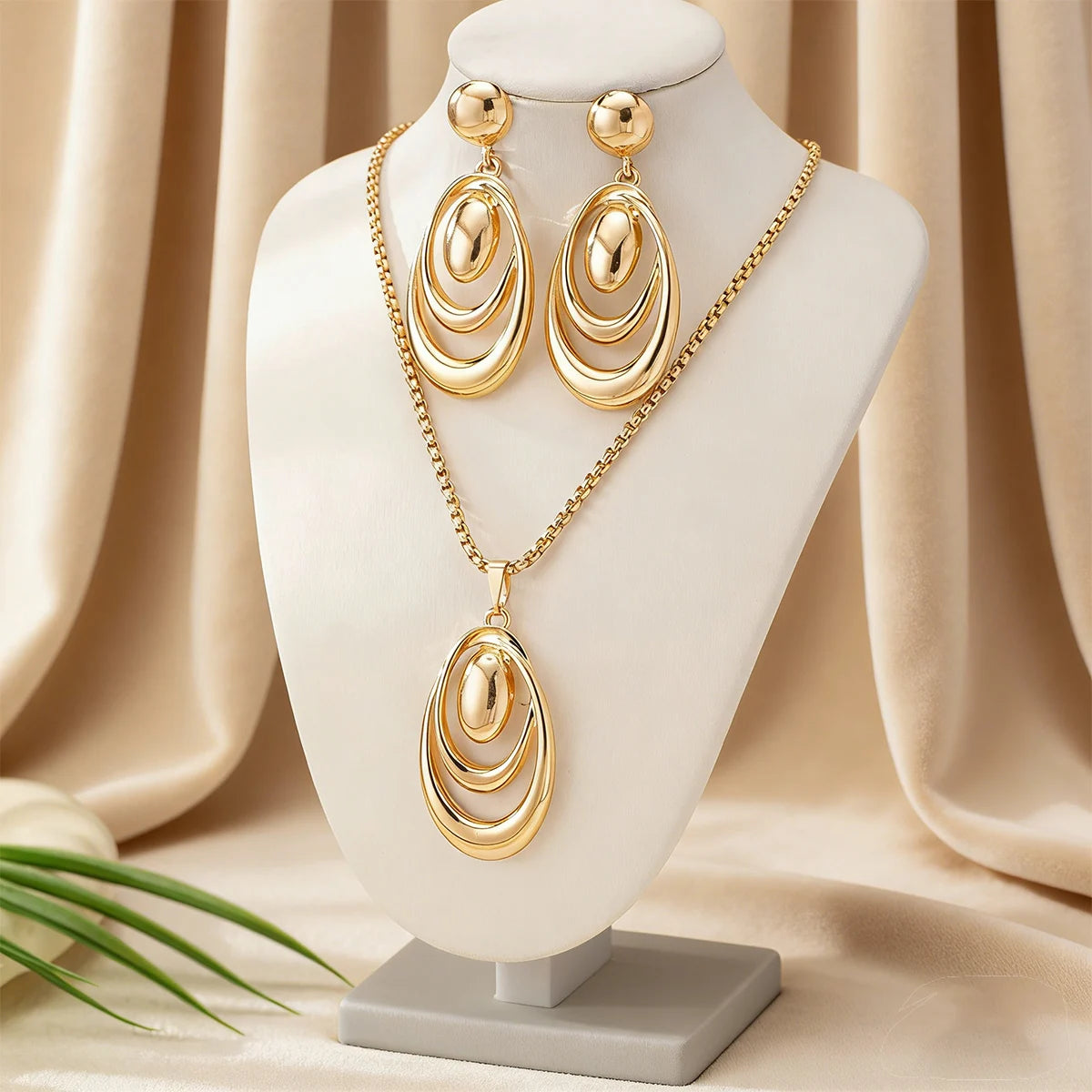 Minimalist Water Drop Jewelry Set