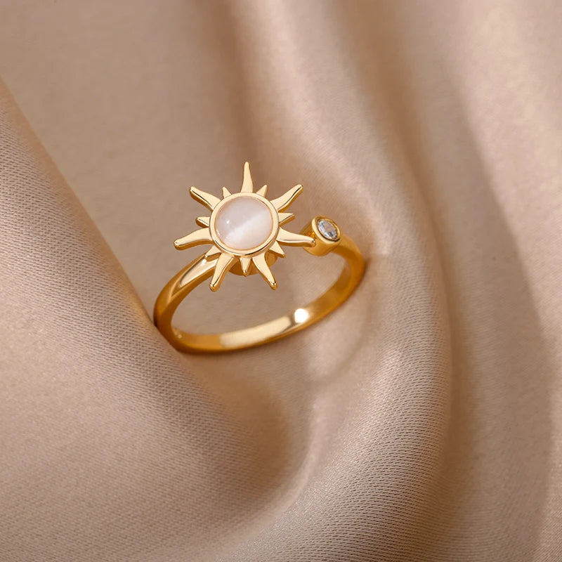 Sunflower Rings