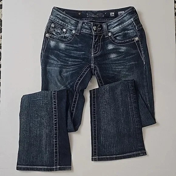Gothic Diamond Flare Jeans