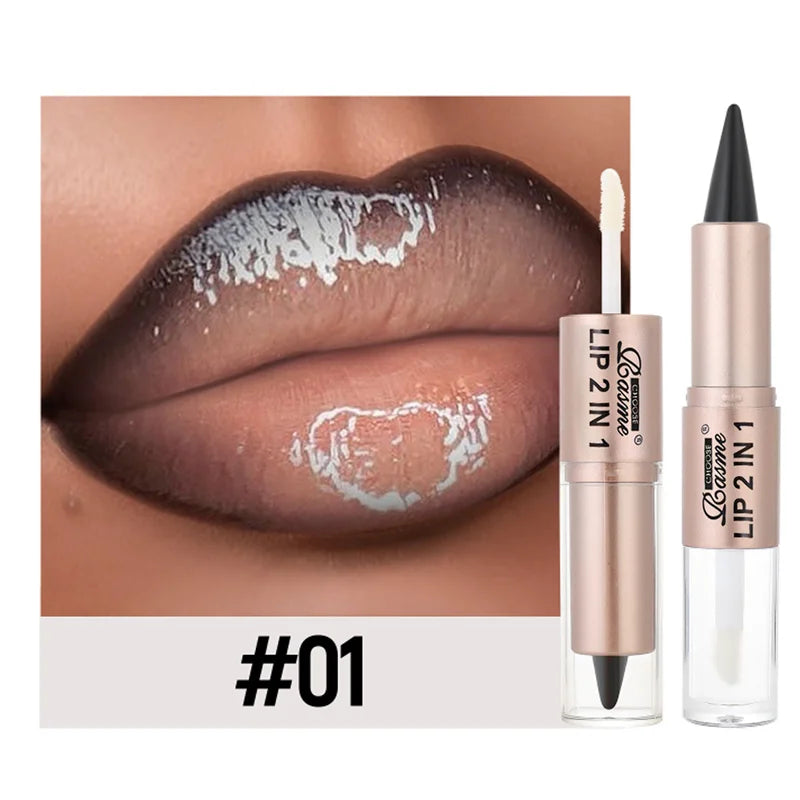 2-in-1 Gradient Lip Liner & Mirror Gloss