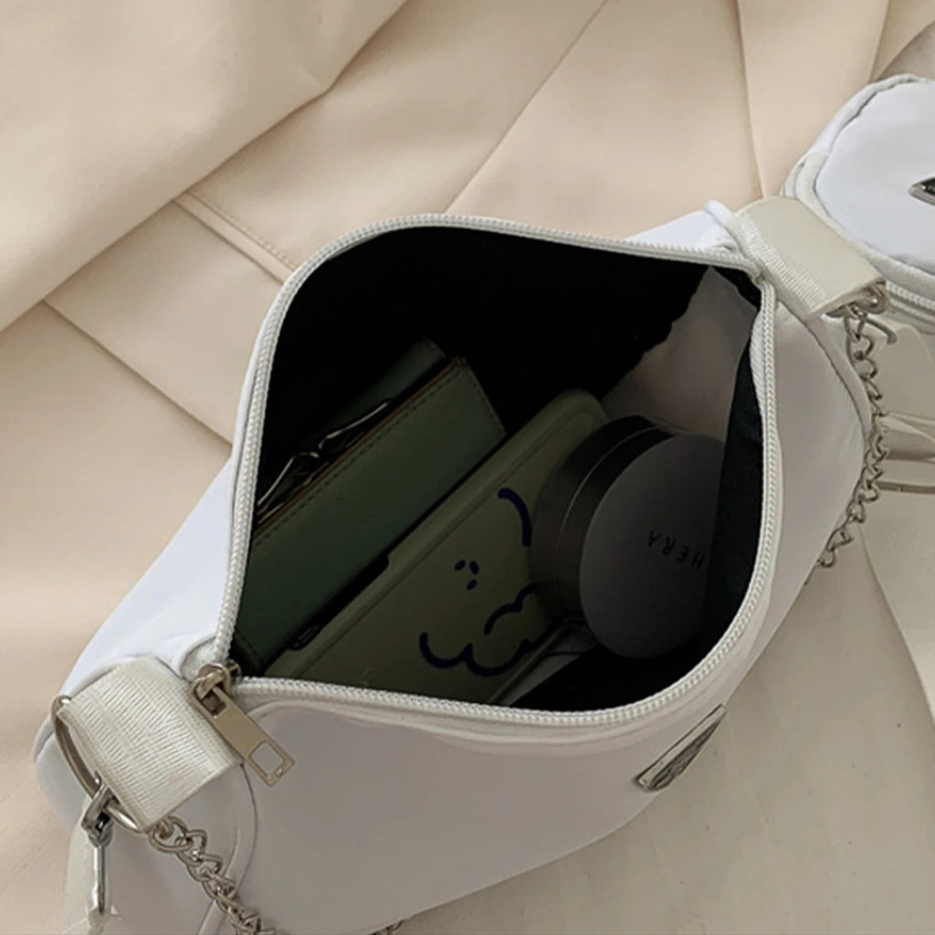 Nylon Chic Crossbody Bag