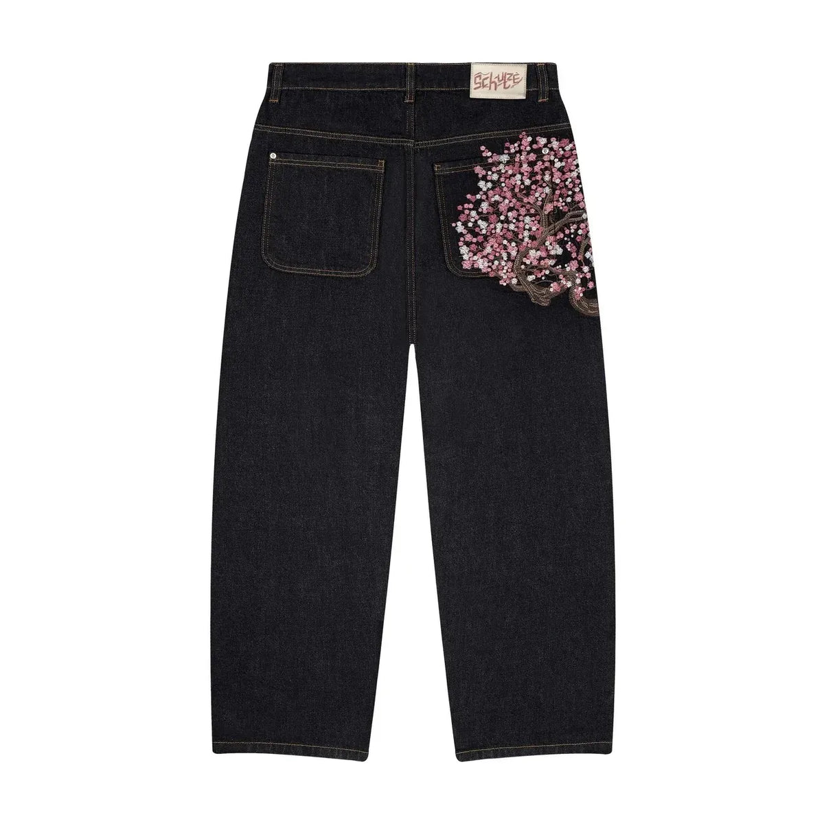 Gothic Diamond Flare Jeans