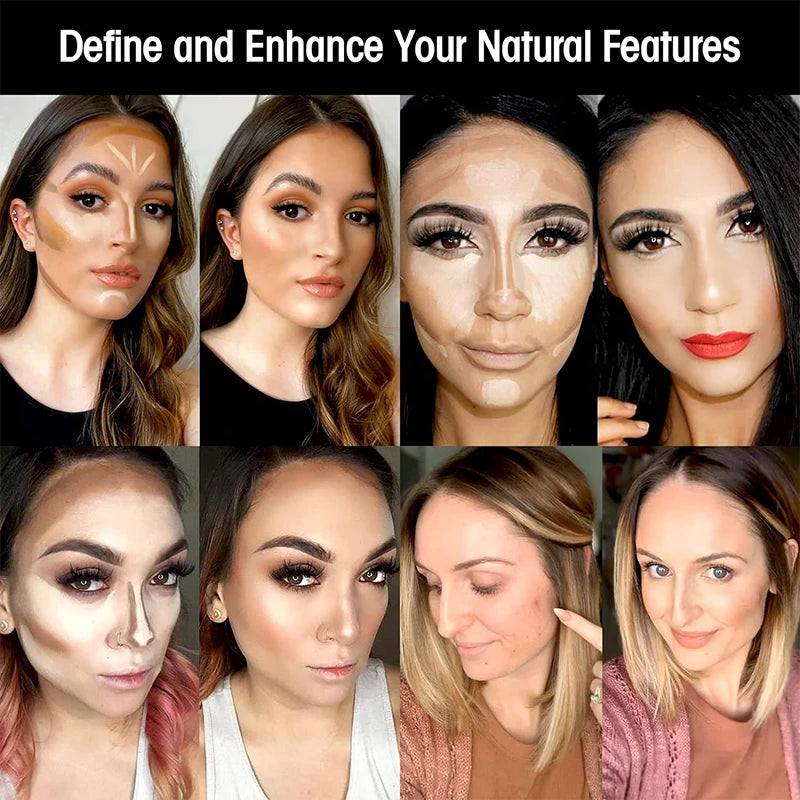 10-Color Concealer & Contour Palette