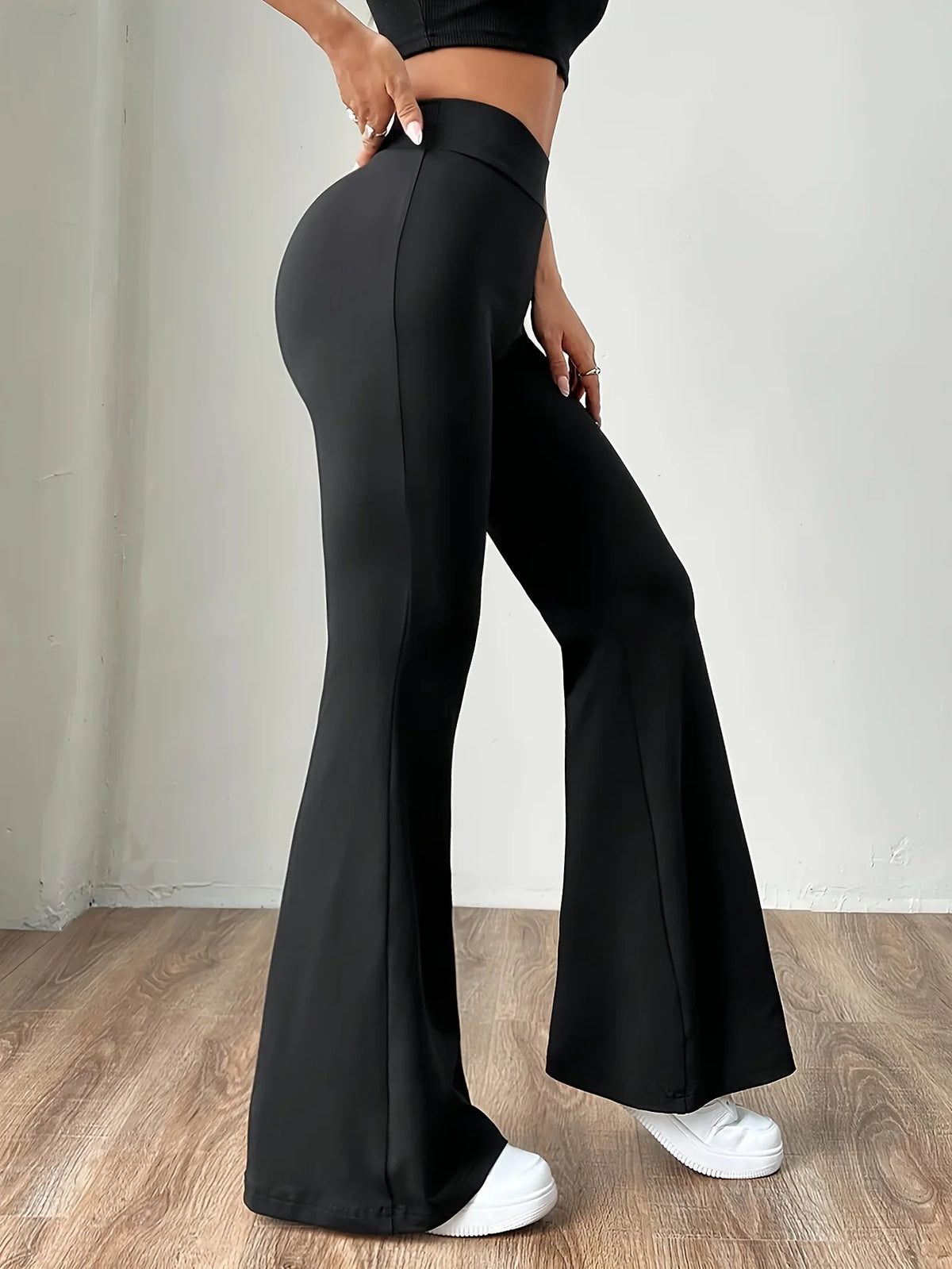 High-Waisted Flare Leggings