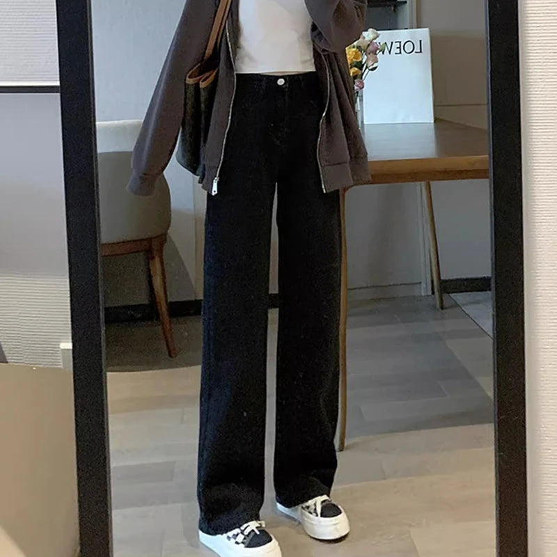 Vintage High Waist Wide Leg Jeans