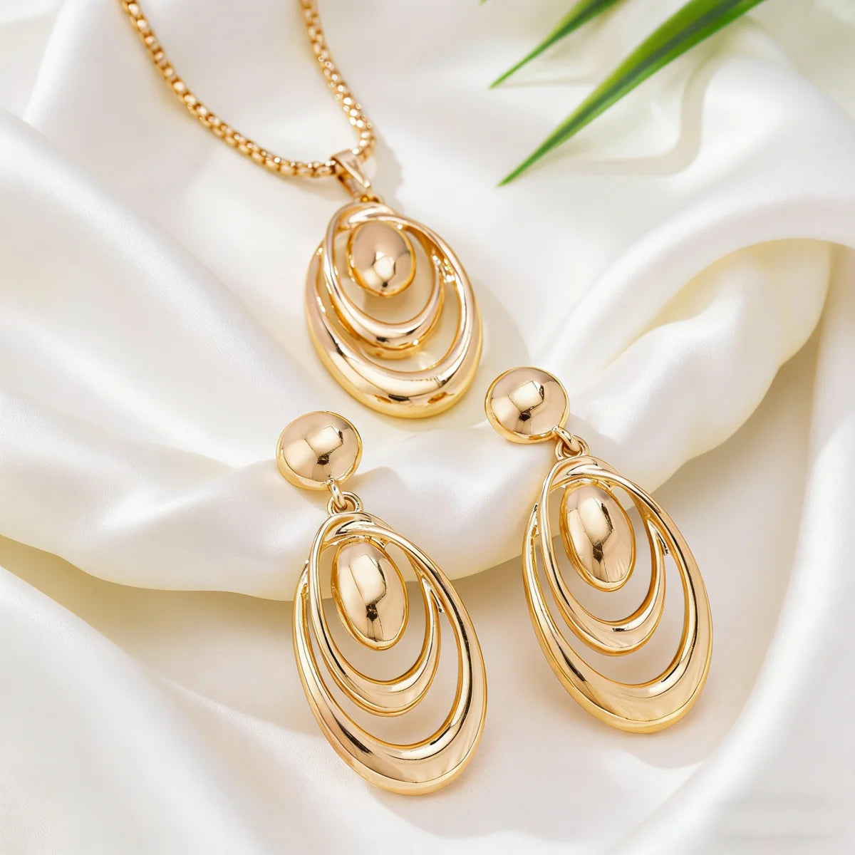 Minimalist Water Drop Jewelry Set