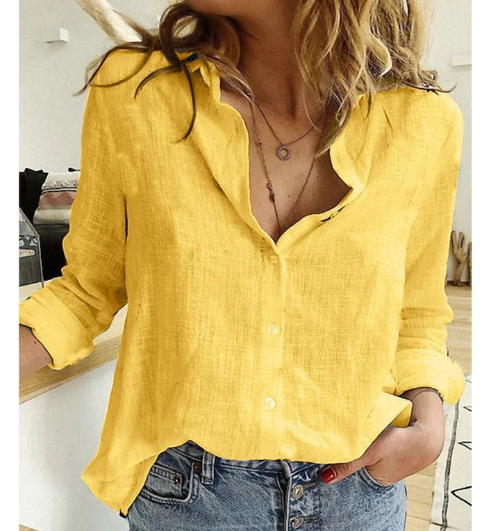 Vintage Harajuku Linen Shirt