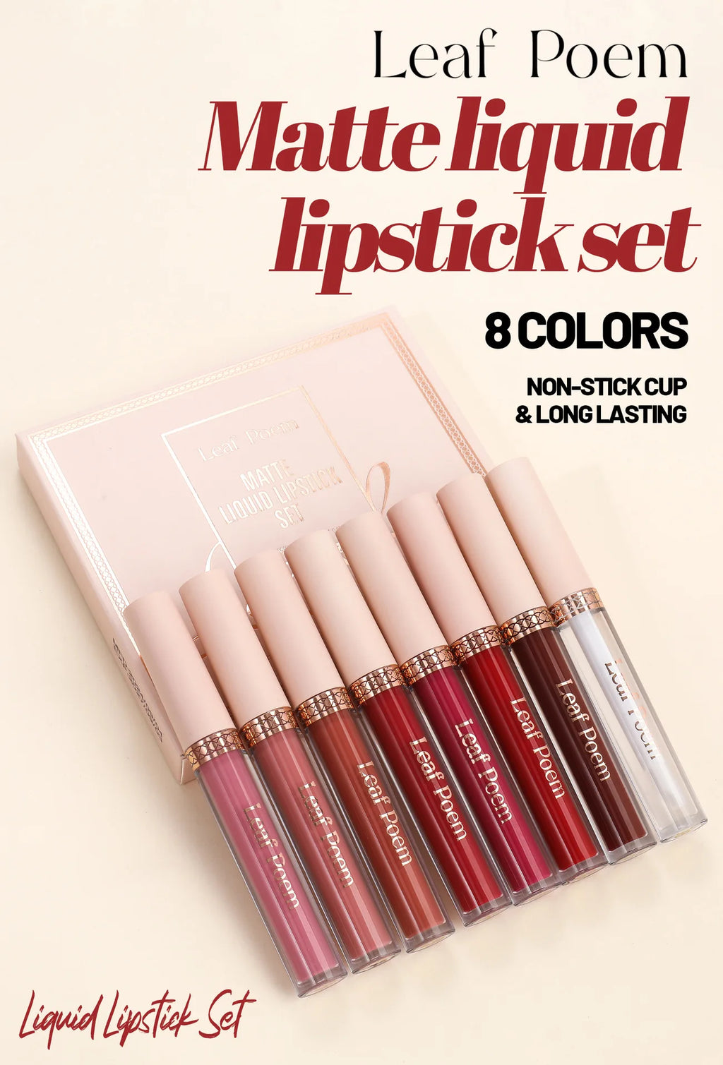 8-Piece Lip Duo Set