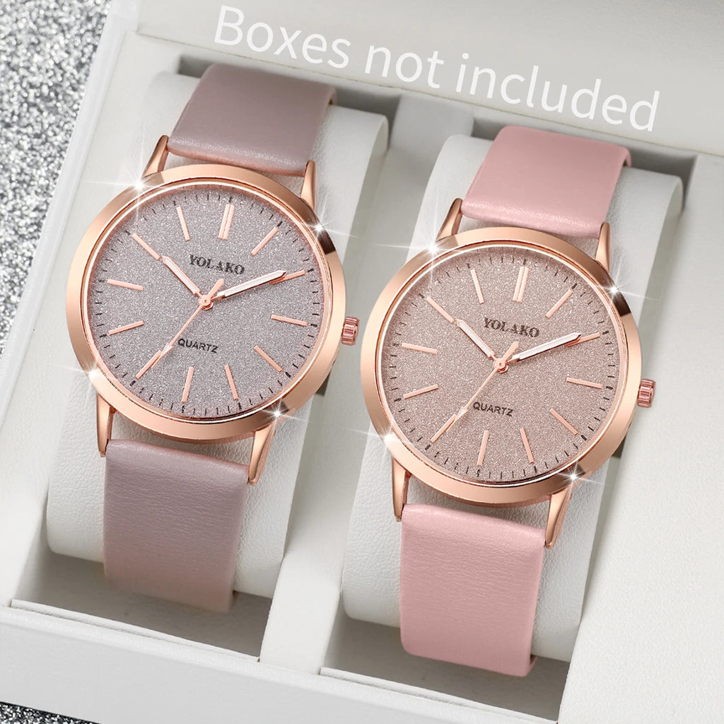 2PCS/Set Women's Watches（Without Box）