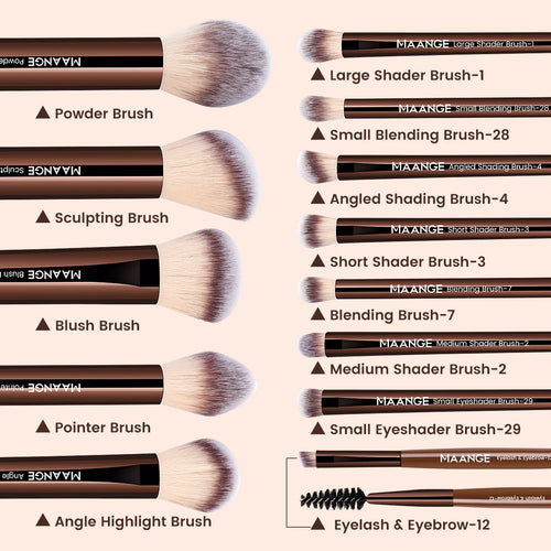 13PCS Makeup Brush Set ✨