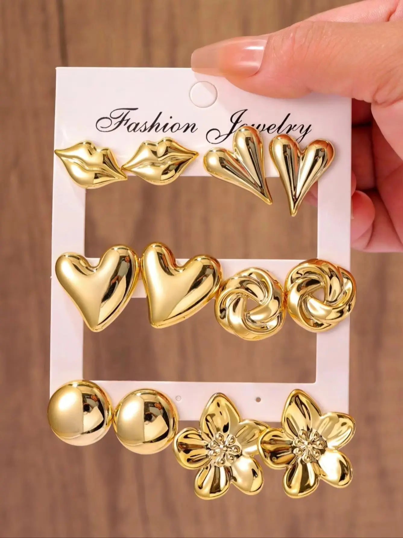 12pcs Fashionable Light weigh Earring