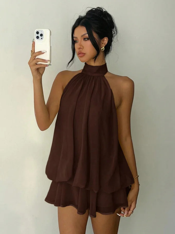 Slim Fit Fashion, Sexy Backless Dress