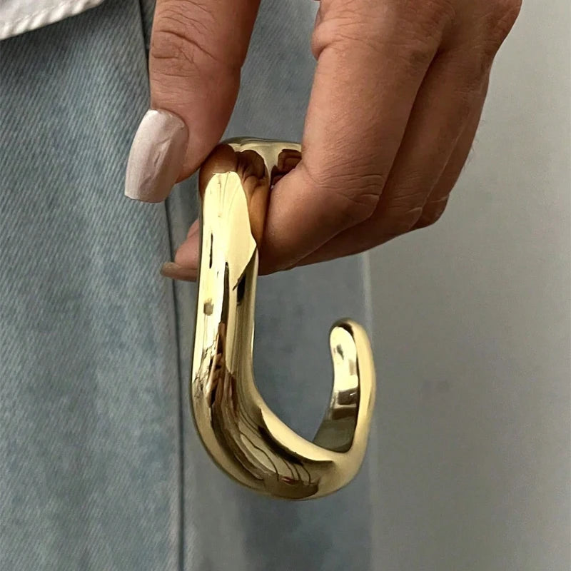 Wavy Cuff Bracelet Set