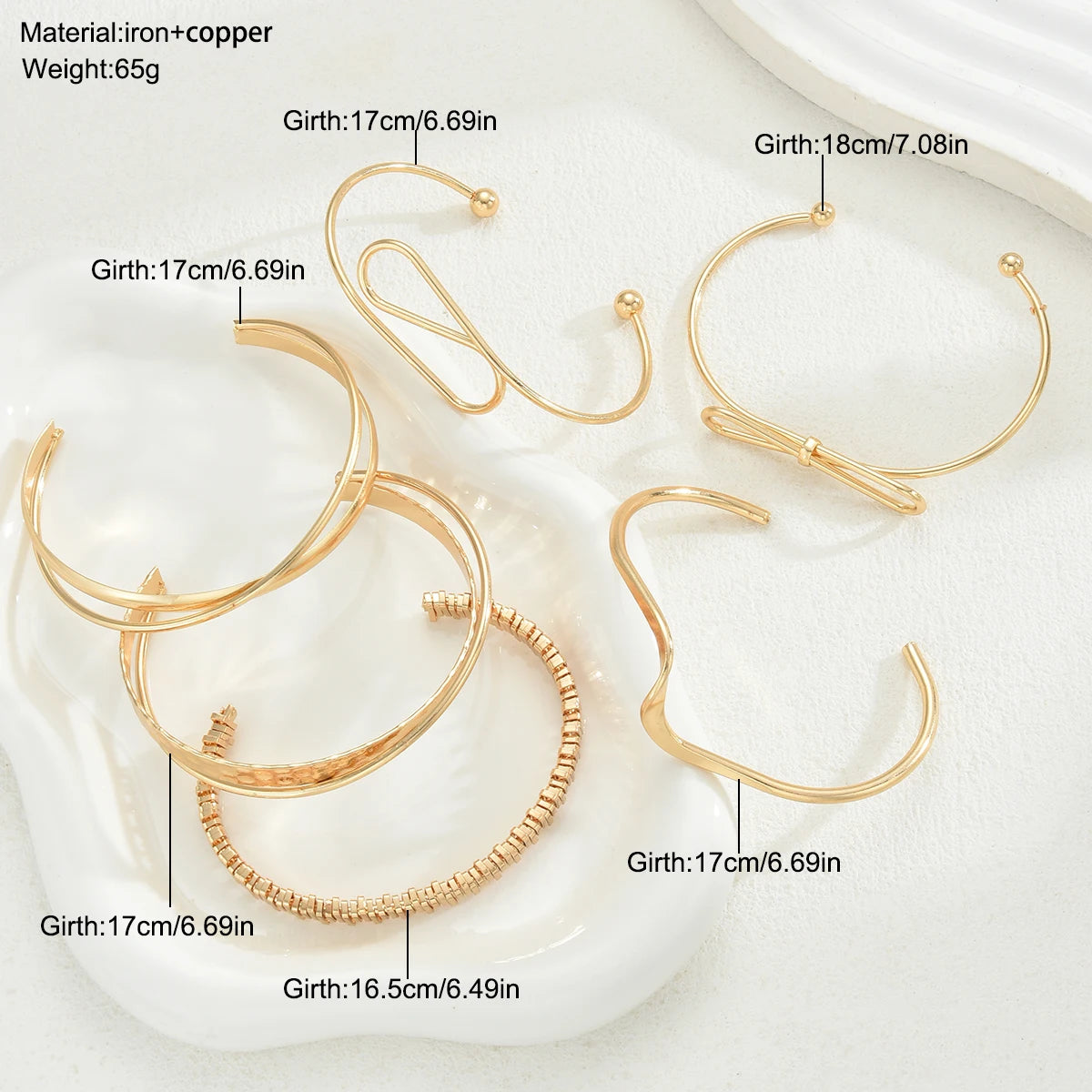 6pcs Luxurious Jewelry