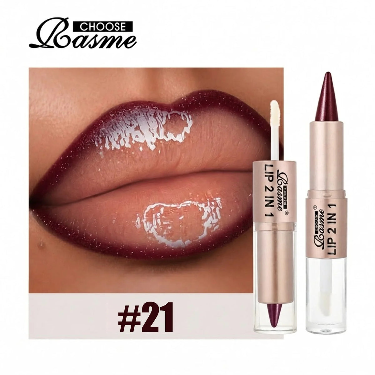2-in-1 Gradient Lip Liner & Mirror Gloss