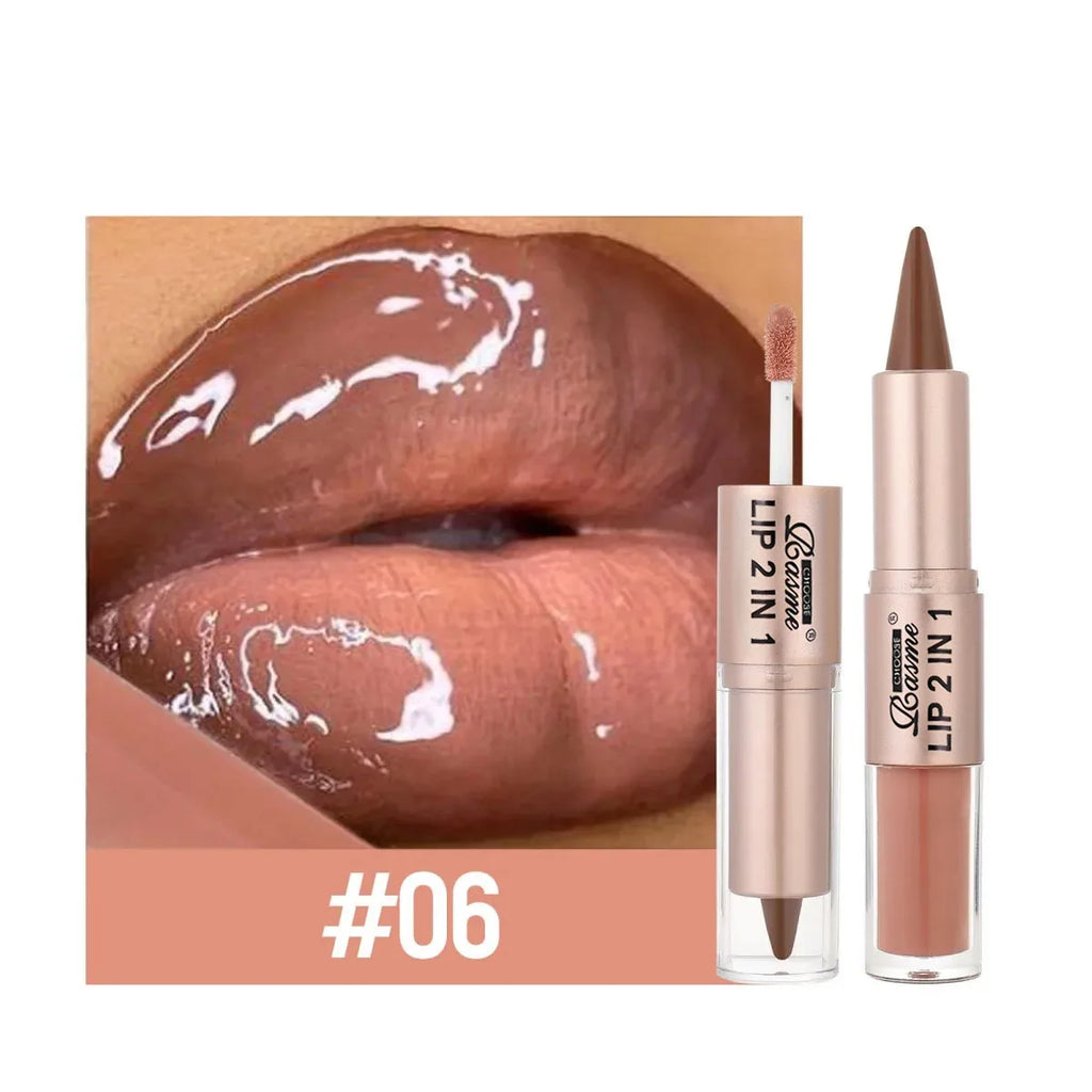 2-in-1 Gradient Lip Liner & Mirror Gloss