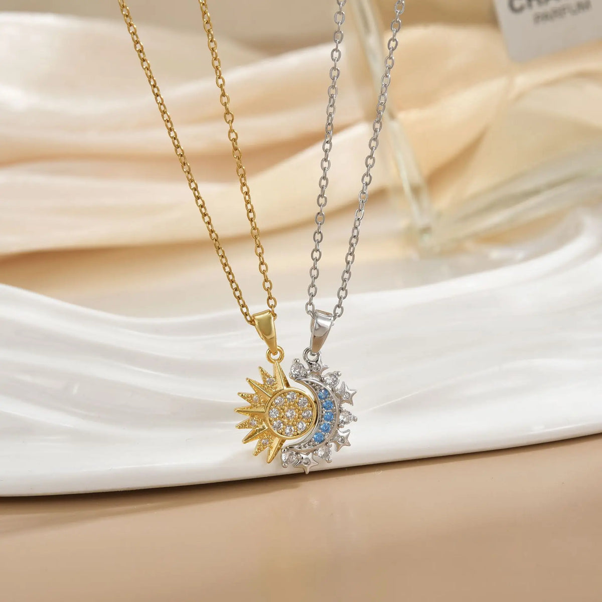 Sun & Moon Magnetic Necklace