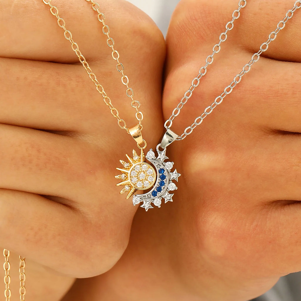 Sun & Moon Magnetic Necklace