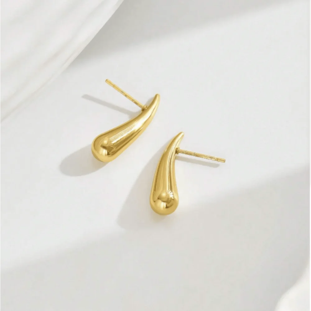 Water Drop Chili Earrings