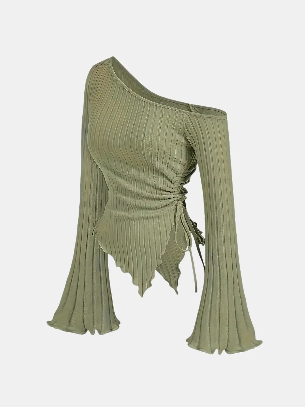 Asymmetrical Off-Shoulder Top