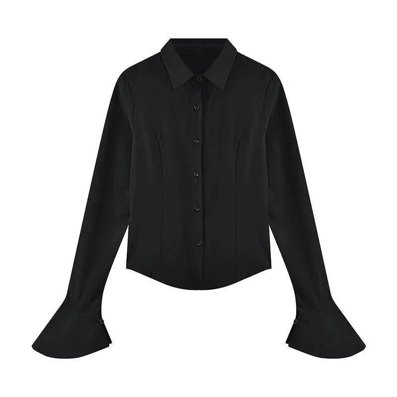 Sexy Flared Sleeve Tunic