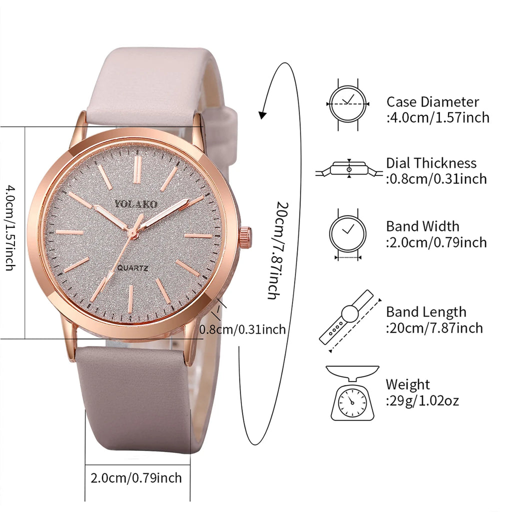 2PCS/Set Women's Watches（Without Box）