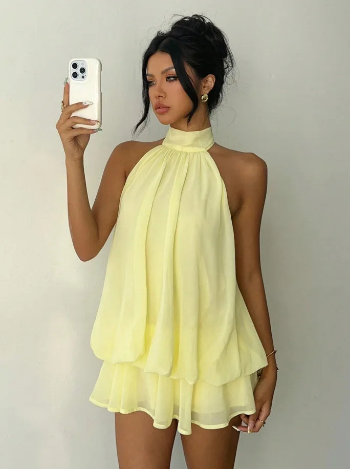 Slim Fit Fashion, Sexy Backless Dress