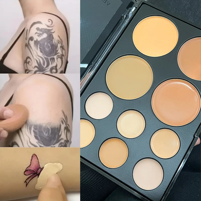 10-Color Concealer & Contour Palette