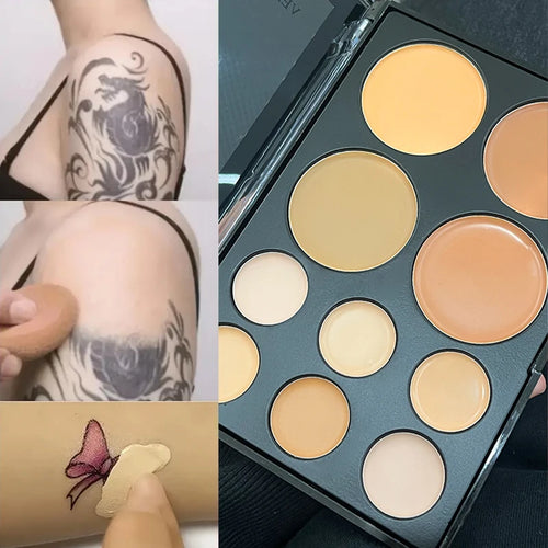10-Color Concealer & Contour Palette