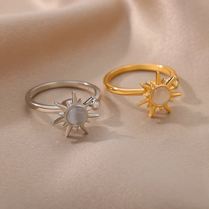 Sunflower Rings