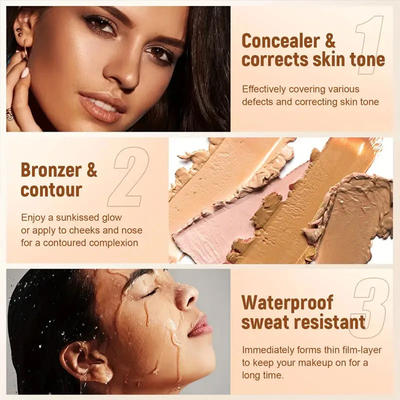 10-Color Concealer & Contour Palette