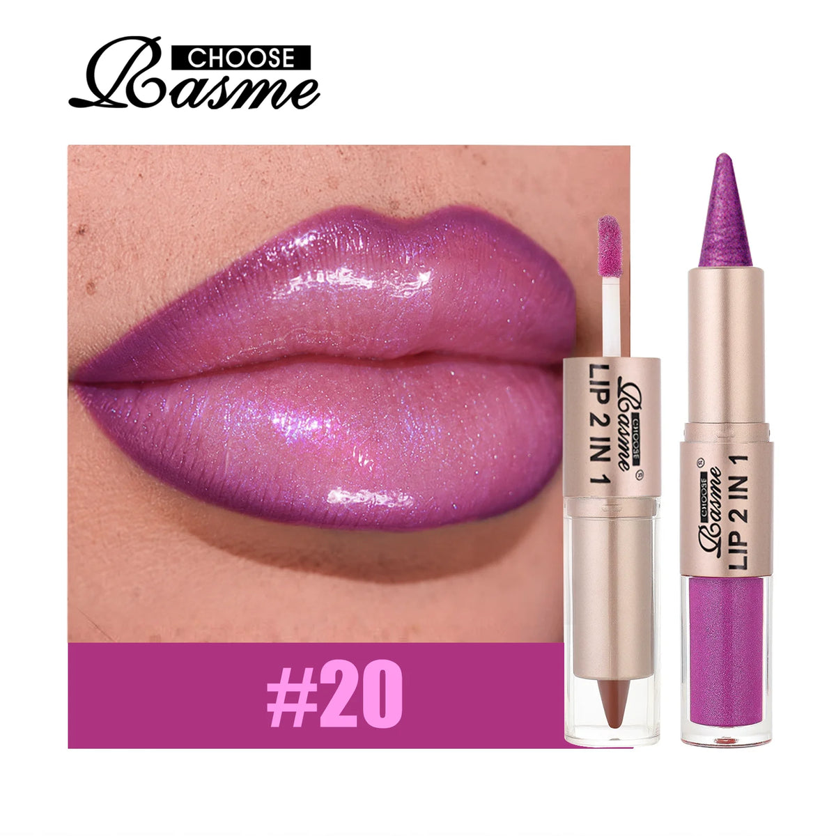 2-in-1 Gradient Lip Liner & Mirror Gloss