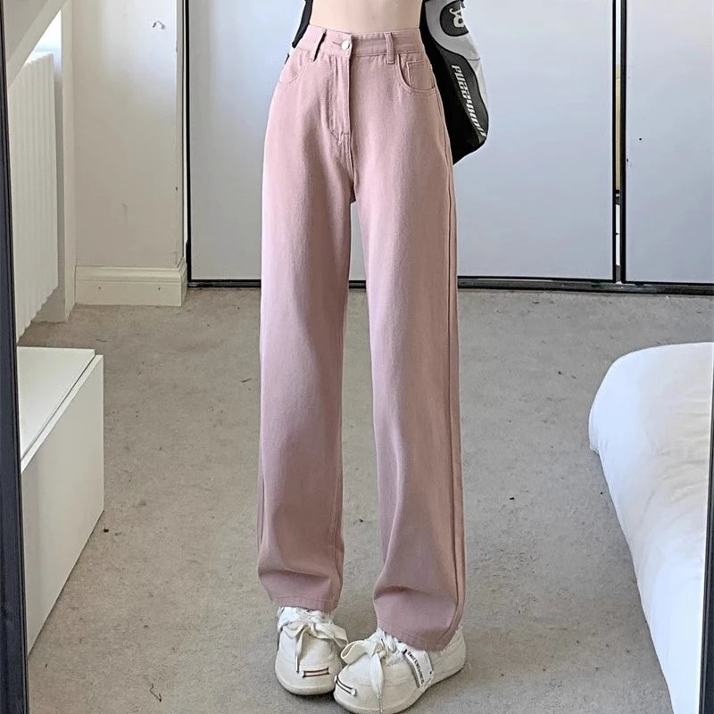 Vintage High Waist Wide Leg Jeans